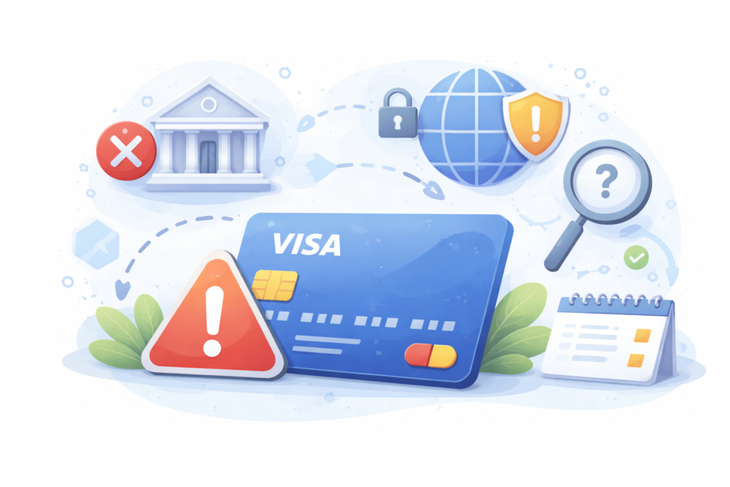 оплата иностранными картами Visa Mastercard санкции