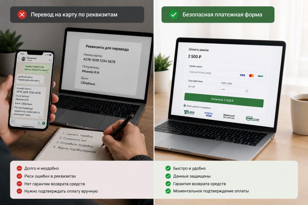 Как повысить доверие к оплате онлайн: почему клиент боится платить и что с этим делать