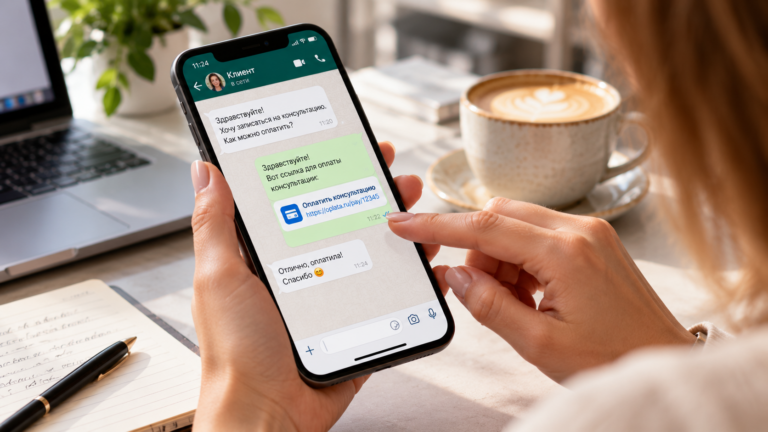Как принимать оплату через WhatsApp